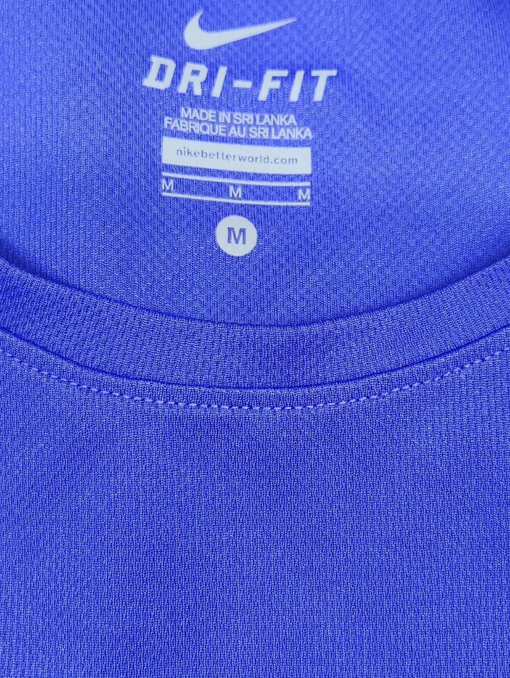 Nike Women’s Purple Dri-FIT Short Sleeve Tee - Picture 5 of 5
